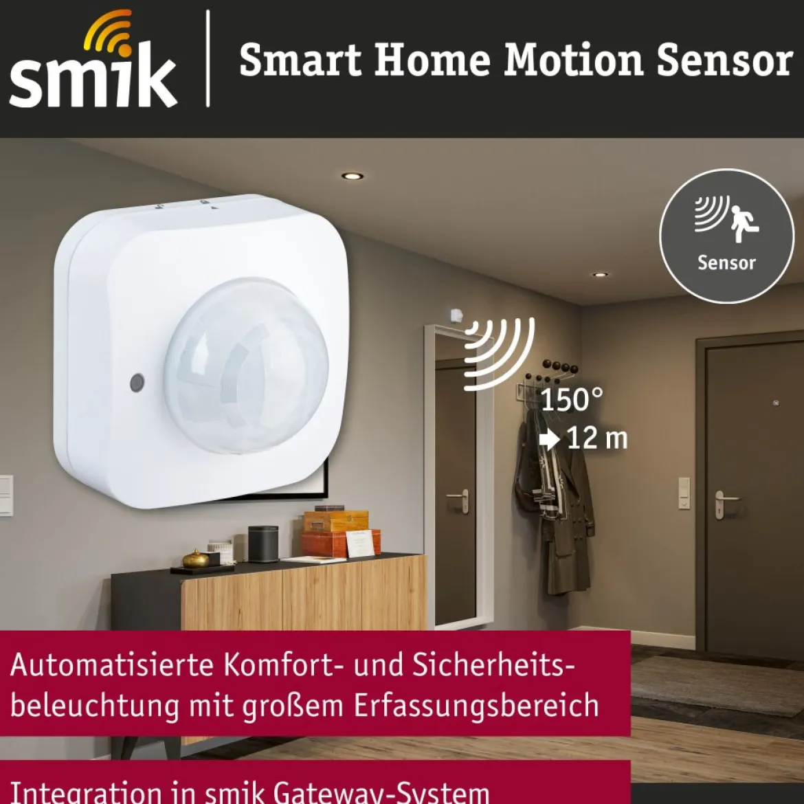 Paulmann 50133 Sensor Smart Home Zigbee weiss