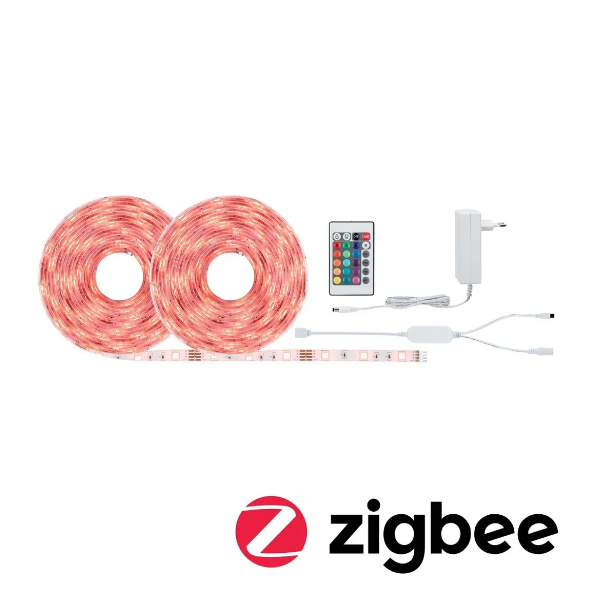 Paulmann 70535 SimpLED LED Strip Komplettset 10m Zigbee RGB weiß
