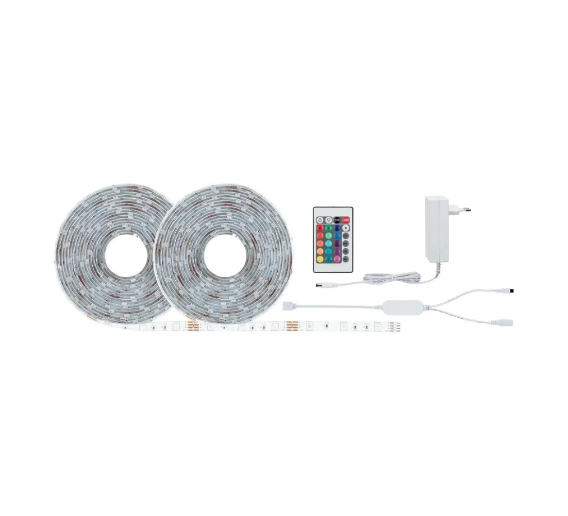 Paulmann 70535 SimpLED LED Strip Komplettset 10m Zigbee RGB weiß