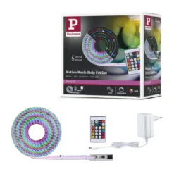 Paulmann 79564 SimpLED RGBIC Motion Music Komplettset 5m RGB beschichtet
