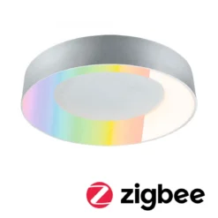 Paulmann 75415 Smart Home LED Deckenleuchte Casca Alu IP44 RGBW 40cm
