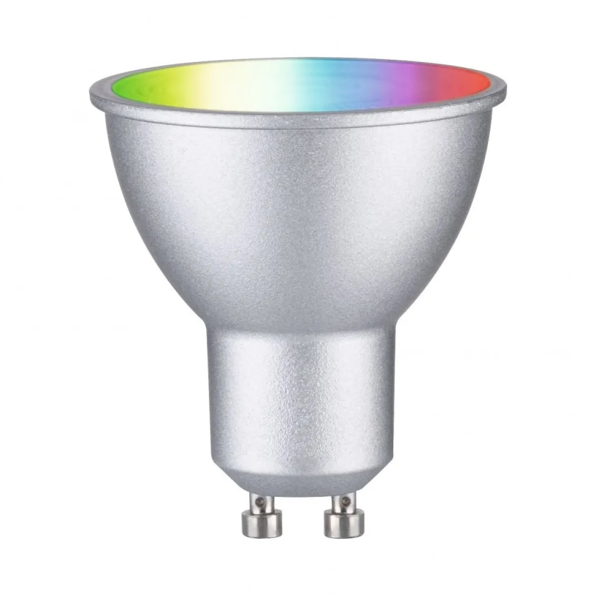 Paulmann 29149 Smart Home Zigbee LED Reflektor GU10 350lm RGBW Chrom matt