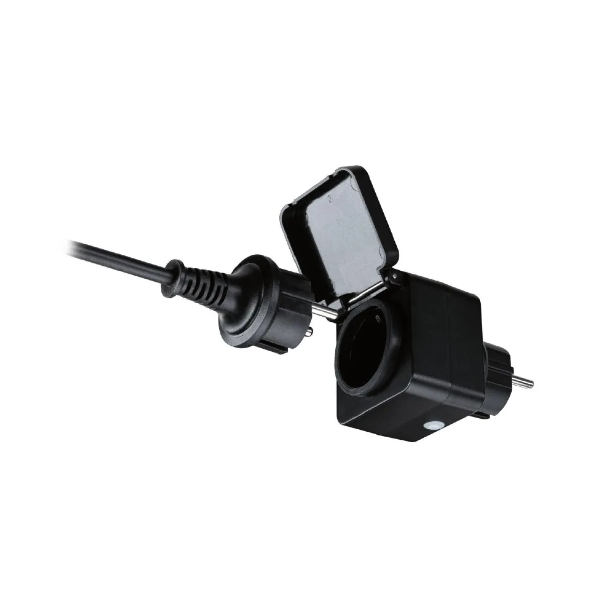 Paulmann 50138 Smart Plug Outdoor Zwischenstecker Schwarz IP44