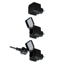 Paulmann 50138 Smart Plug Outdoor Zwischenstecker Schwarz IP44