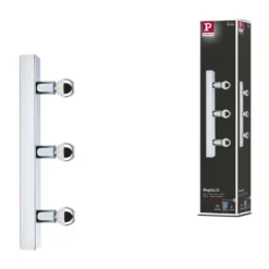 Paulmann 80096 Spiegelleuchte Regula II 3-flammig E14 Chrom IP44