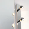 Paulmann 80098 Spiegelleuchte Regula II 4-flammig E14 Chrom IP44