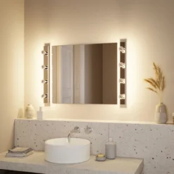 Paulmann 80098 Spiegelleuchte Regula II 4-flammig E14 Chrom IP44