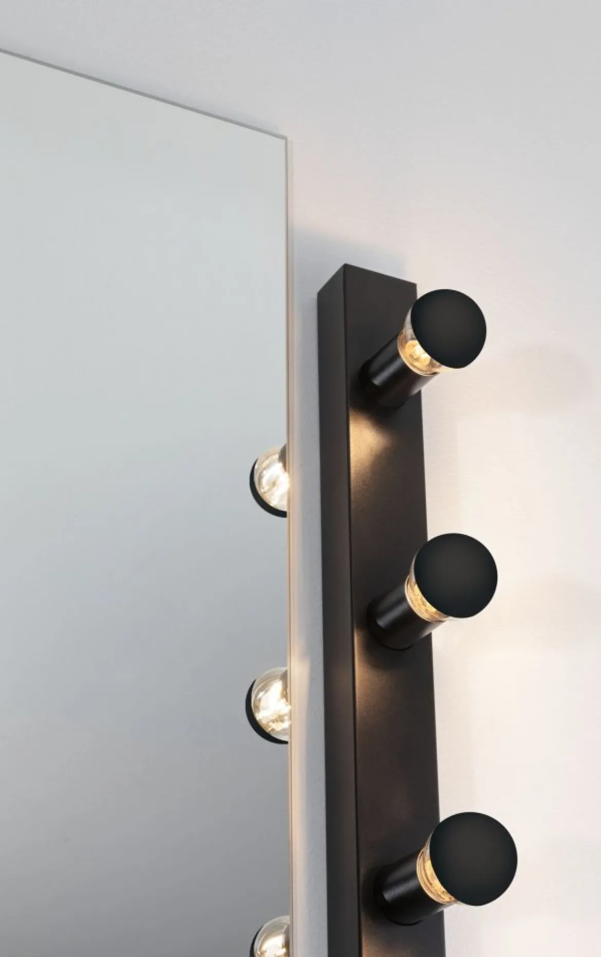 Paulmann 80099 Spiegelleuchte Regula II 4-flammig E14 Schwarz IP44