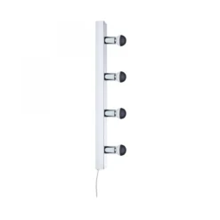 Paulmann 80100 Spiegelleuchte Regula II Stecker 4-flammig E14 Chrom IP44
