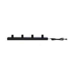 Paulmann 80101 Spiegelleuchte Regula II Stecker 4-flammig E14 Schwarz IP44