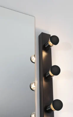 Paulmann 80101 Spiegelleuchte Regula II Stecker 4-flammig E14 Schwarz IP44