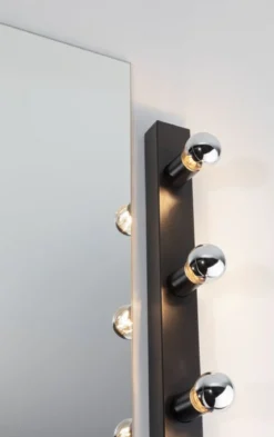 Paulmann 80101 Spiegelleuchte Regula II Stecker 4-flammig E14 Schwarz IP44