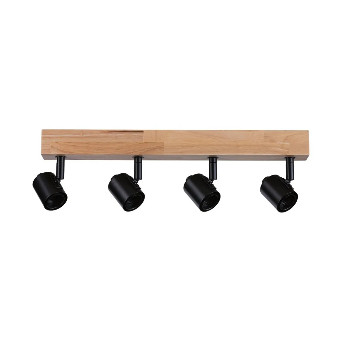 Paulmann 66773 Spotlight Arvid 4-flammig E27 230V max.20W Schwarz Holz