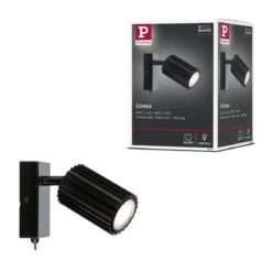 Paulmann 94919 Spotlight Lirena 1-flammig Schwarz GU10 max.10W