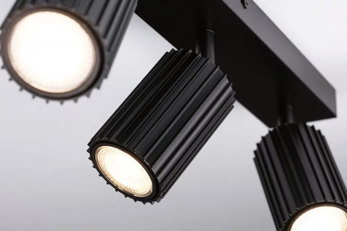 Paulmann 94921 Spotlight Lirena 3-flammig Schwarz GU10 max.10W