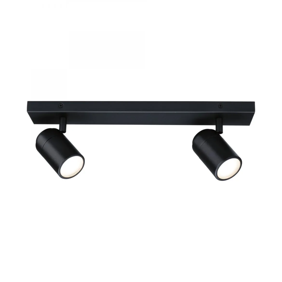 Paulmann 66775 Spotlight Zyli GU10 2-flammig Schwarz matt IP44
