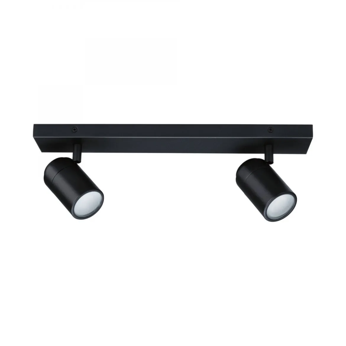 Paulmann 66775 Spotlight Zyli GU10 2-flammig Schwarz matt IP44