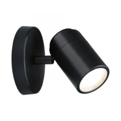 Paulmann 66774 Spotlight Zyli GU10 1-flammig Schwarz matt IP44