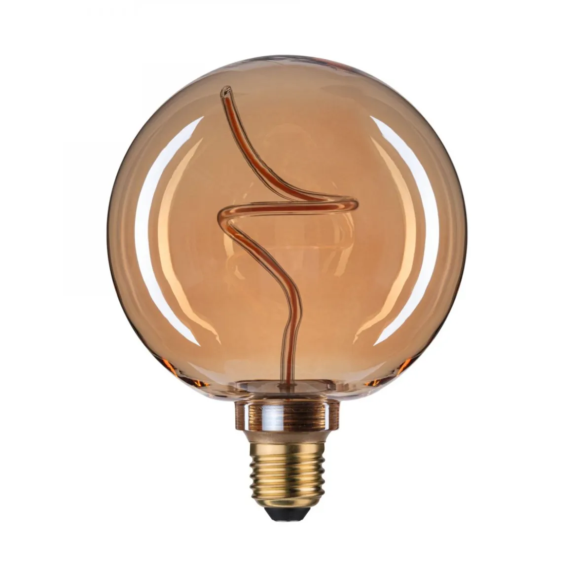 Paulmann 29237 Standard 230V LED Globe 125mm E27 250lm 1800K Gold dimmbar