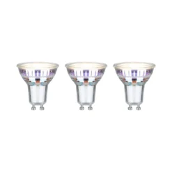 Paulmann 29193 Standard 230V LED Reflektor Eco-Line 3er-Set GU10 450lm 3000K silber