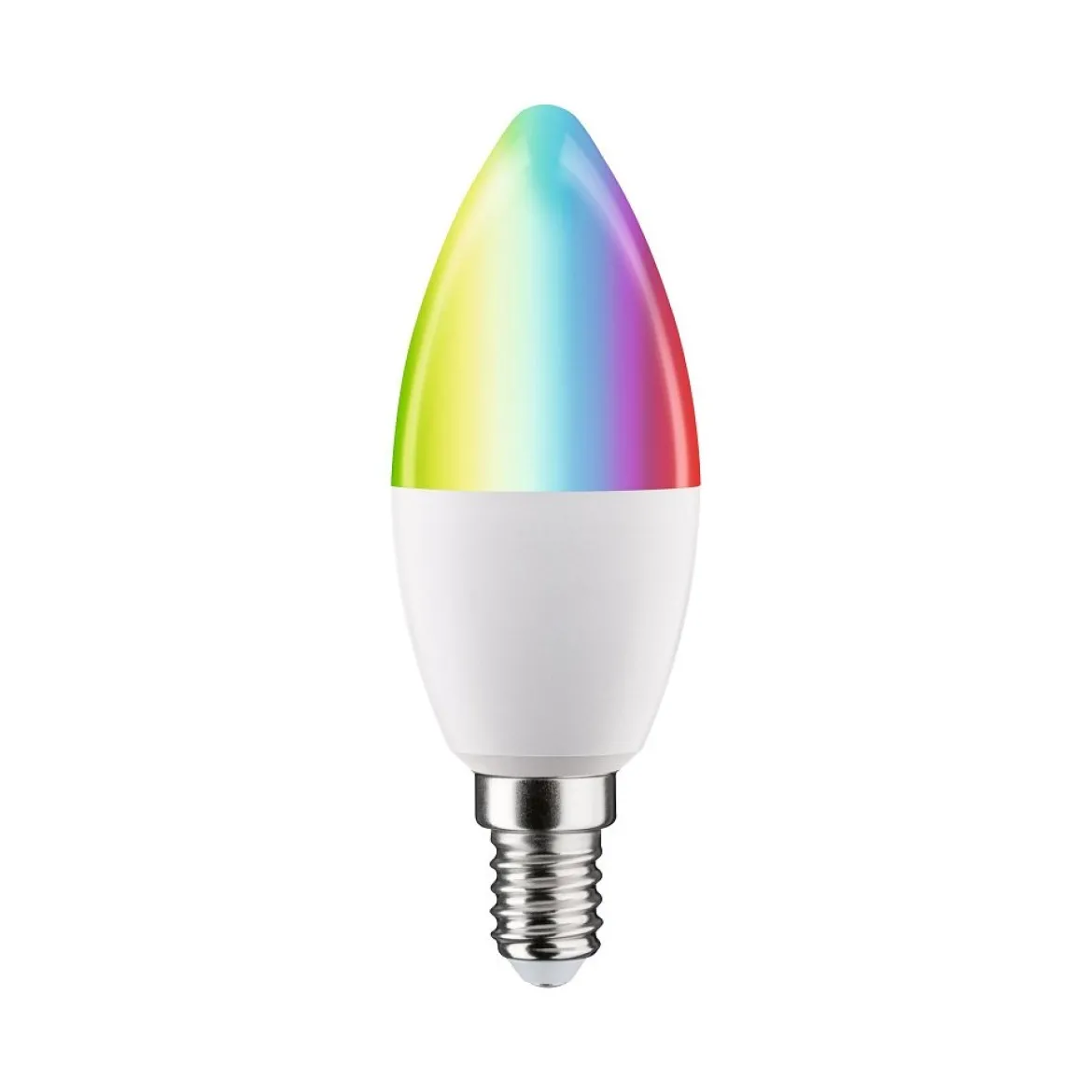 Paulmann 29146 Standard 230V Smart Home Zigbee LED Kerze E14 470lm RGBW matt