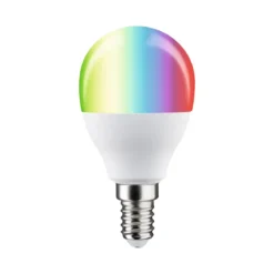 Paulmann 29150 Standard 230V Smart Home Zigbee LED Tropfen E14 470lm RGBW matt