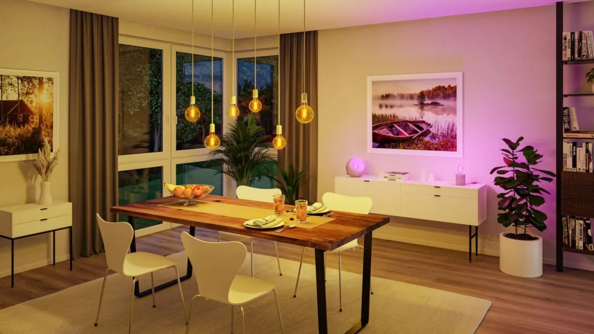 Paulmann 5192 Starterset Smart Home Zigbee LED Birne E27 RGBW + smik Gateway + Schalter