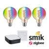Paulmann 5193 Starterset Zigbee LED Globe G95 E27 RGBW + smik Gateway + Schalter