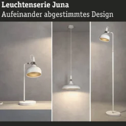 Paulmann 78483 Stehleuchte Neordic Juna Champagner Weiß E14