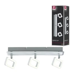 Paulmann 66640 Strahler Frame LED 3-flammig Weiß Chrom 3000K