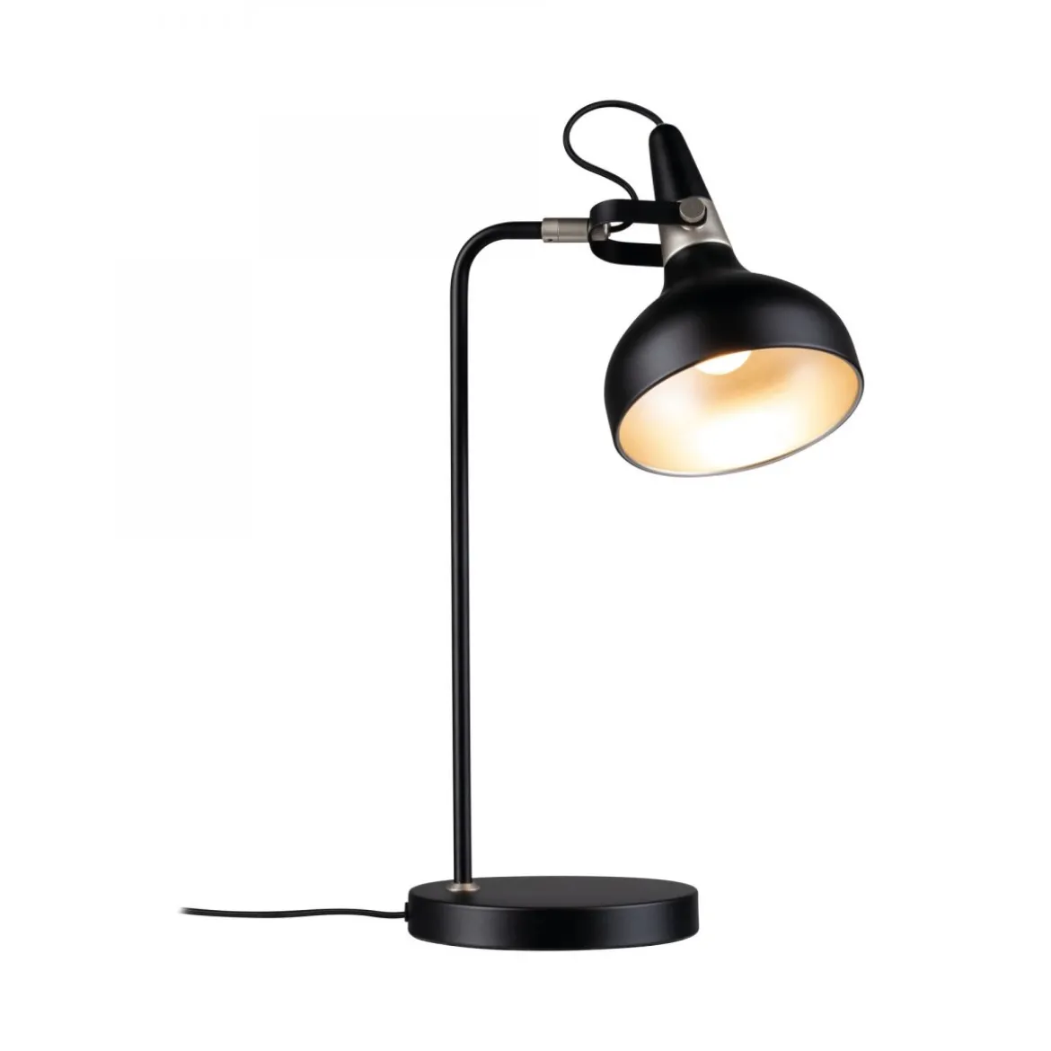 Paulmann 78479 Tischleuchte Neordic Juna Champagner Schwarz E14