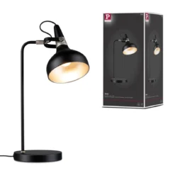 Paulmann 78479 Tischleuchte Neordic Juna Champagner Schwarz E14