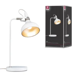Paulmann 78482 Tischleuchte Neordic Juna Champagner Weiß E14