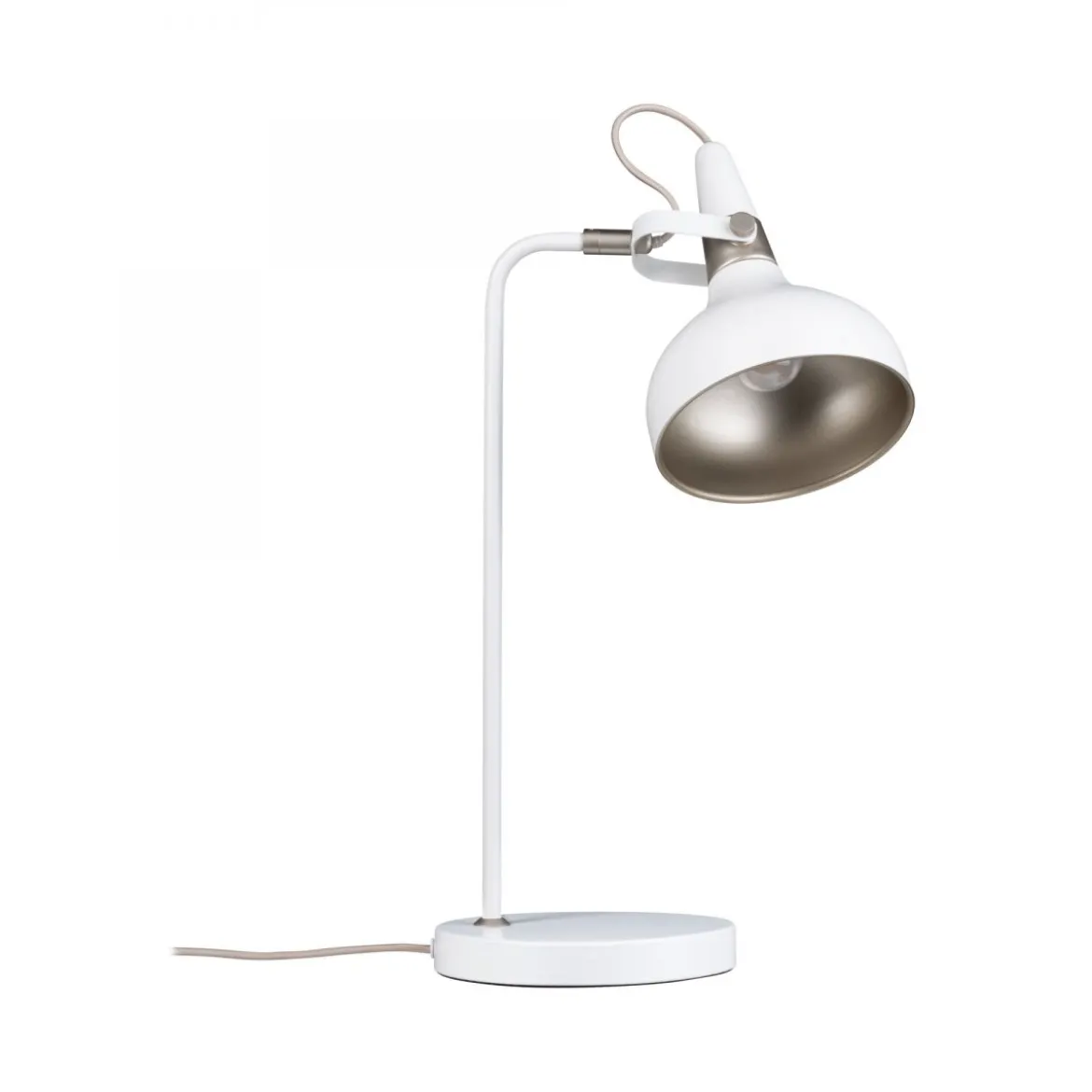 Paulmann 78482 Tischleuchte Neordic Juna Champagner Weiß E14