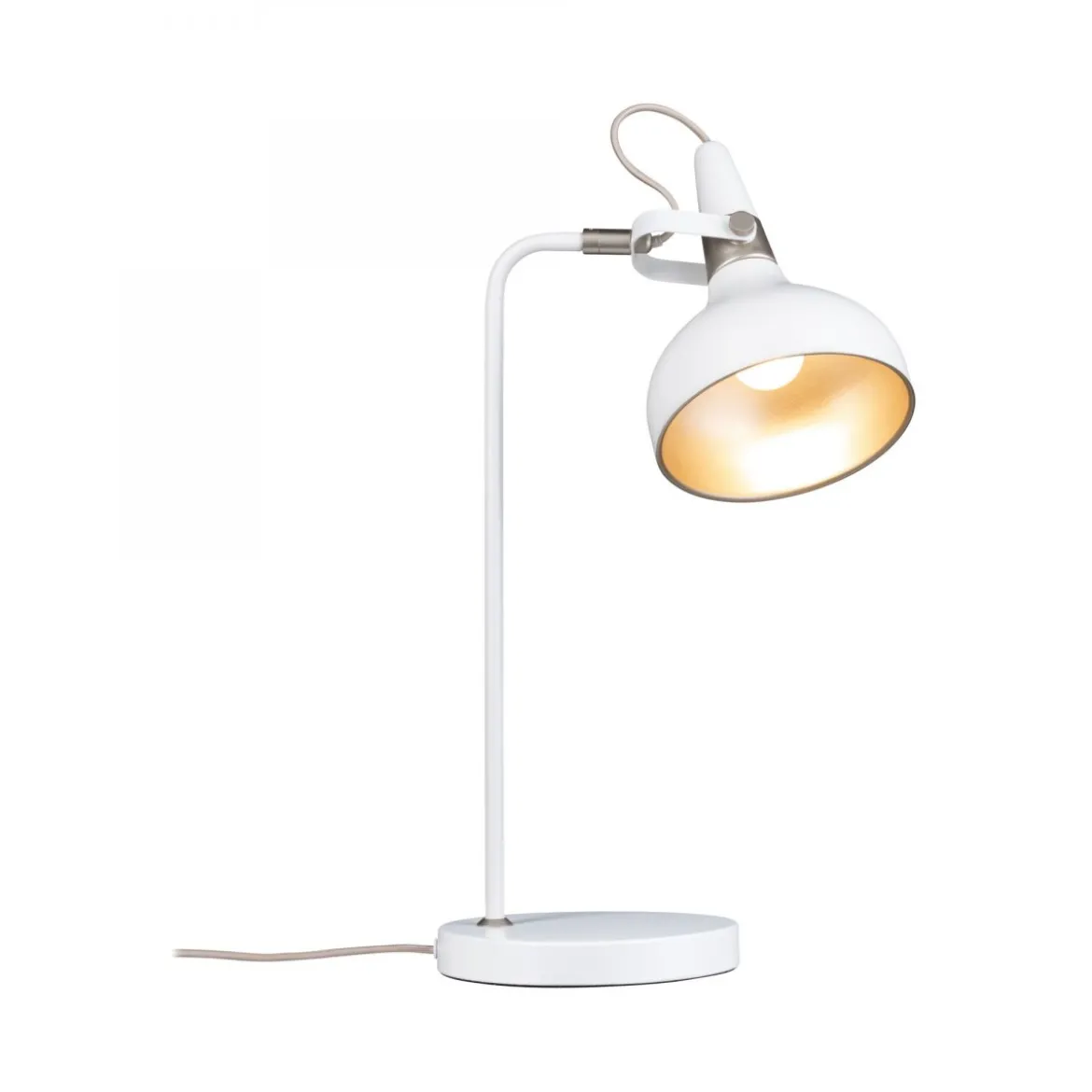 Paulmann 78482 Tischleuchte Neordic Juna Champagner Weiß E14