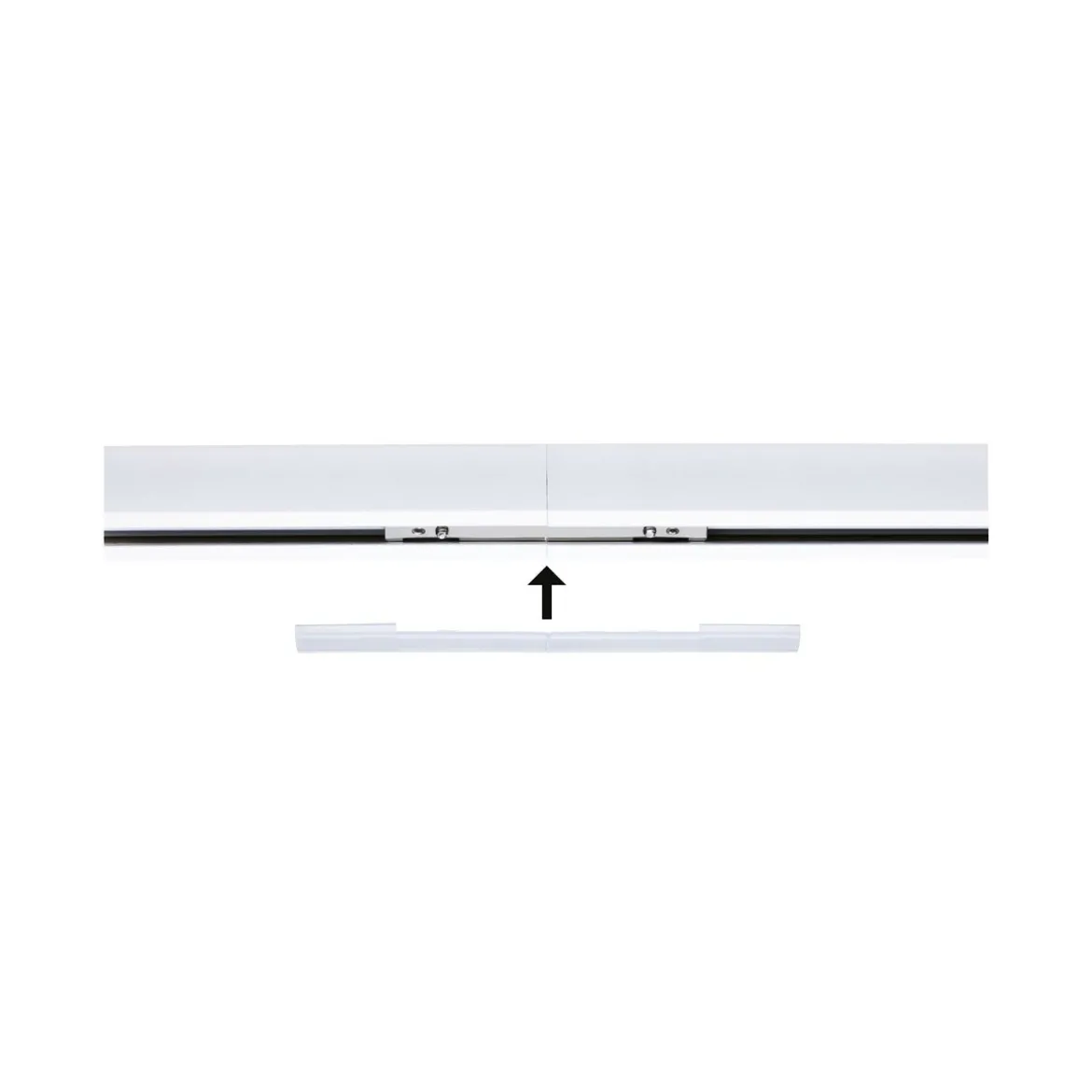 Paulmann 95661 URail Connector-Inlay 125mm Satin Kunststoff