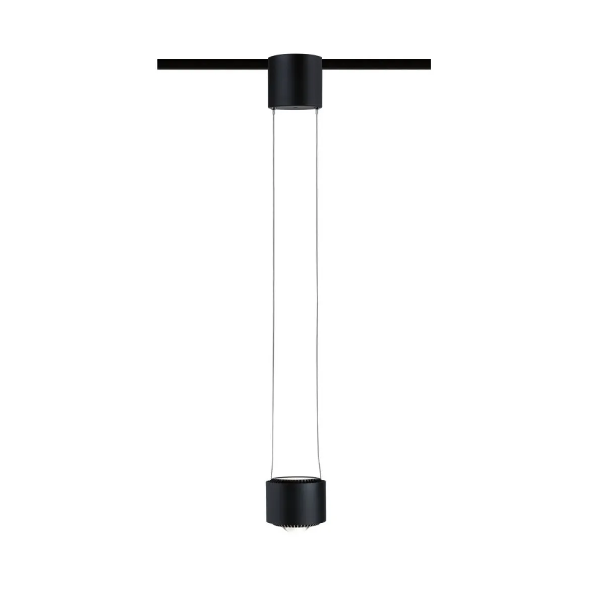 Paulmann 96813 URail LED Pendel Aldan 1-flammig schwarz dimmbar 4000K