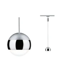 Paulmann 96804 URail LED Pendel Capsule II chrom matt chrom 4000K dimmbar