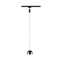 Paulmann 96808 URail LED Pendel Capsule II schwarz chrom 2700K dimmbar