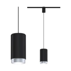 Paulmann 95402 URail LED Pendel Corus Schwarz max.50W E27