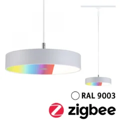 Paulmann 95680 URail LED Pendel Hildor Zigbee RGBW 230V Signalweiß