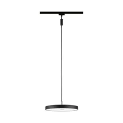 Paulmann 96798 URail LED Pendel Hildor 4000K dimmbar 230V Schwarz matt