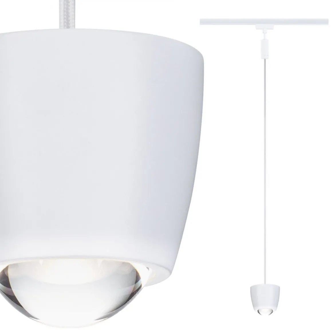 Paulmann 95683 URail LED Pendel Tyros Zigbee RGBW 230V Signalweiß