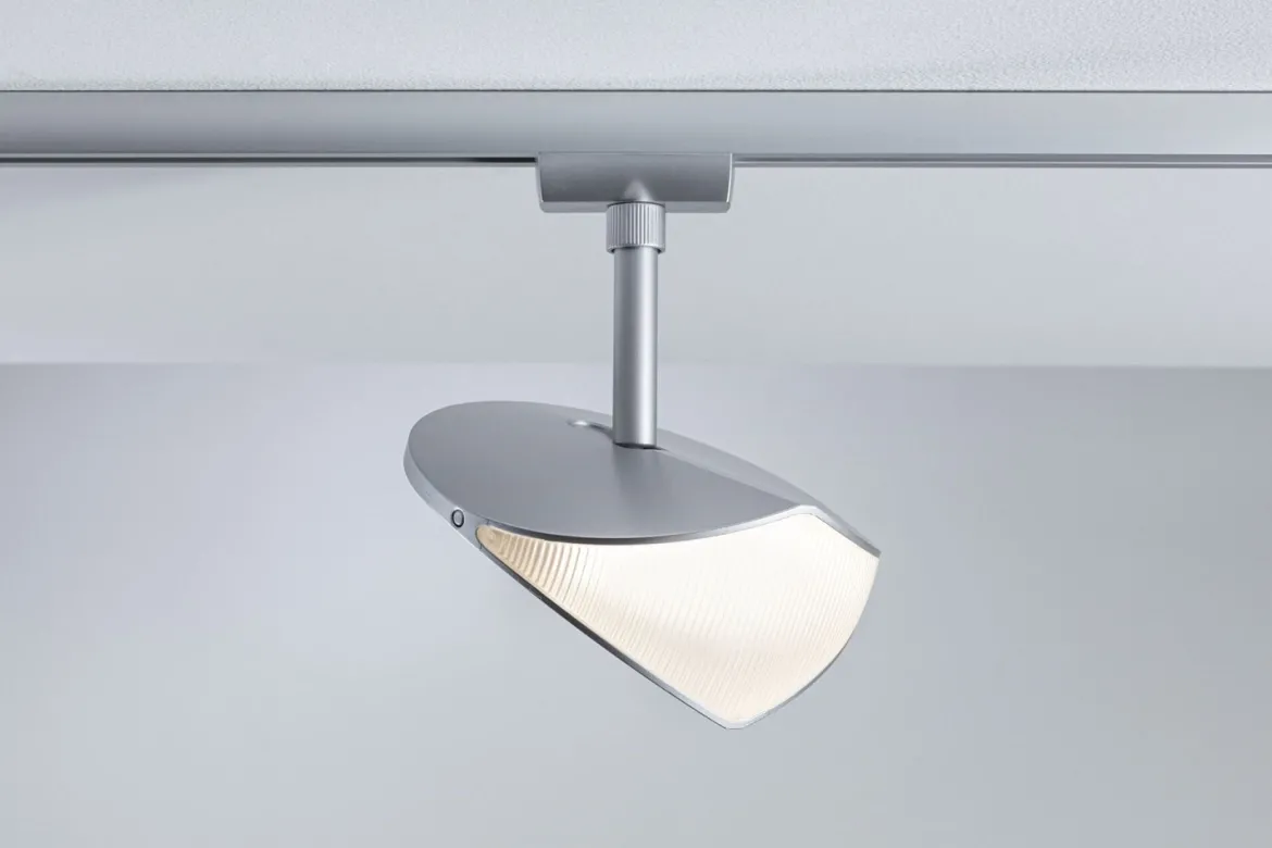 Paulmann 94959 URail LED Schienenspot Alejandro 3000K 3-Step-Dim 230V Chrom matt
