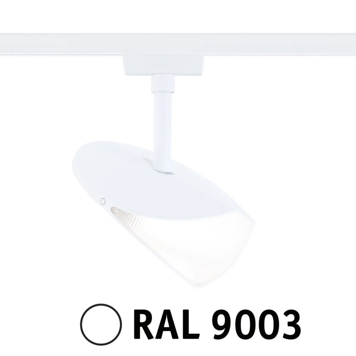 Paulmann 94966 URail LED Schienenspot Alejandro 4000K 3-Step-Dim 230V Signalweiß RAL 9003
