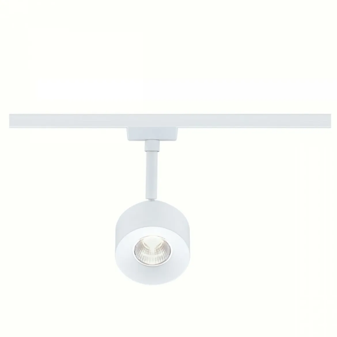 Paulmann 94893 URail LED Schienenspot Pane 3000K dimmbar 230V Signalweiß RAL 9003