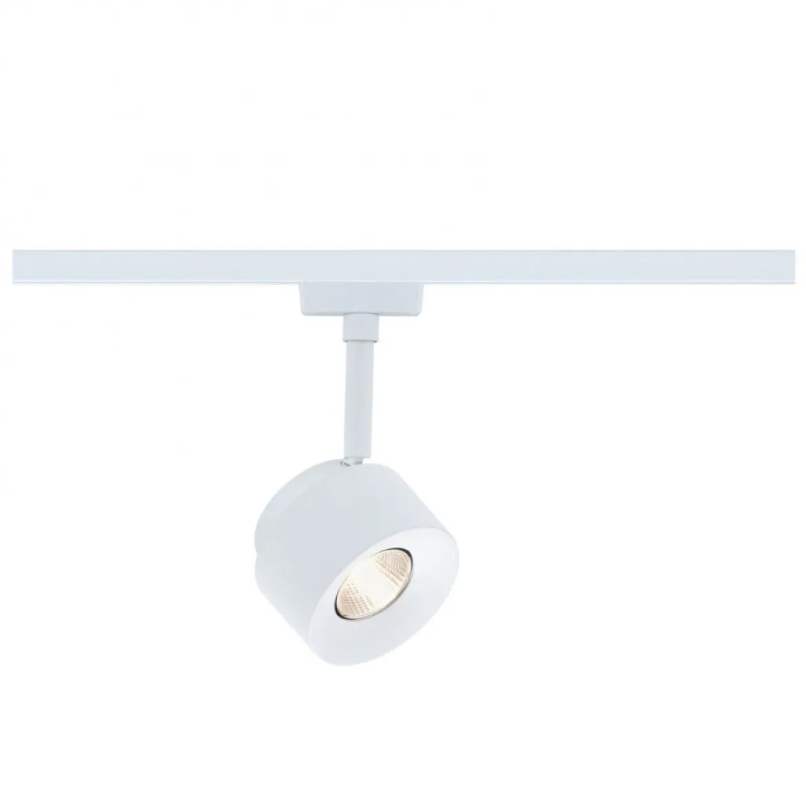 Paulmann 94893 URail LED Schienenspot Pane 3000K dimmbar 230V Signalweiß RAL 9003
