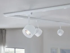 Paulmann 94894 URail LED Schienenspot Pane 4000K dimmbar 230V Signalweiß RAL 9003