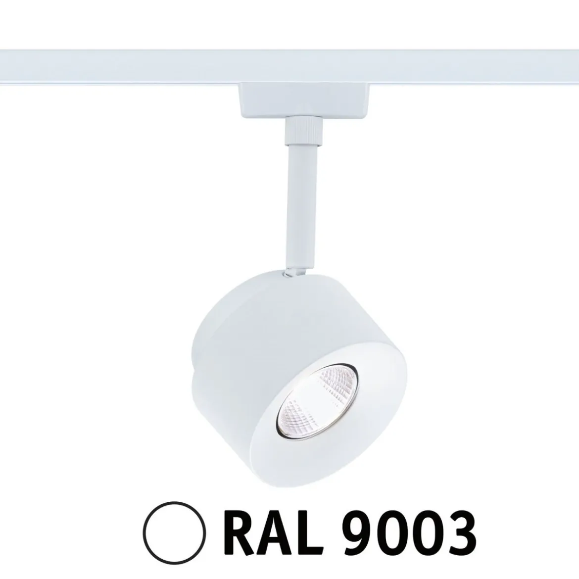 Paulmann 94894 URail LED Schienenspot Pane 4000K dimmbar 230V Signalweiß RAL 9003