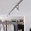 Paulmann 96799 URail LED Schienenspot Circle Chrom matt 4000K dimmbar